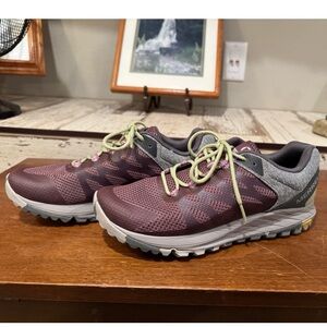 Merrell Gray and plum Athletic Shoes